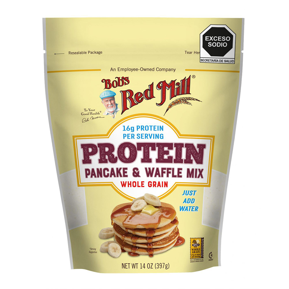 Bob's Red Mill • Mezcla para hotcakes y waffles con proteína